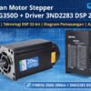 Wiring dan Paket Motor Stepper 110BYG350D 20Nm dengan Driver Digital 3ND2283 untuk CNC Industri