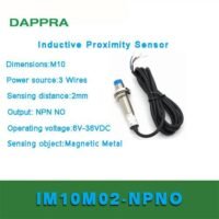 M10 2mm NPN NO DC 6V To 36V Inductive Proximity Sensor OB60 untuk aplikasi otomasi industri M10, NPN, NO