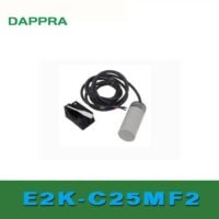 E2K-C25MF2 E2K C25MF2 M34 25mm PNP NC Capacitive Proximity sensor OD61 untuk aplikasi otomasi industri E2K, C25MF2, E2K