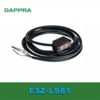 E3Z-LS61 200mm NPN Distance-settable Photoelectric Sensor OC45 untuk aplikasi otomasi industri E3Z, LS61, NPN