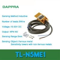 TL-N5ME1 TL - N5ME1 5mm NPN NO Inductive Proximity Sensor OA71 untuk aplikasi otomasi industri TL-N5ME1, TL, N5ME1