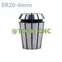 ER20 6mm collet chuck set CNC milling lathe tool spindle motor AX70 untuk aplikasi otomasi industri ER20, COLLET, CHUCK