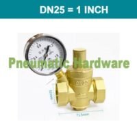 Pressure Reducing Valve Pressure Regulator Water ukuran 1 Inchi KK72 untuk aplikasi otomasi industri PRESSURE, REDUCING, VALVE