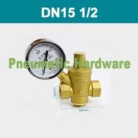 Pressure Reducing Valve Pressure Regulator Water ukuran 1/2 Inchi KK70 untuk aplikasi otomasi industri PRESSURE, REDUCING, VALVE