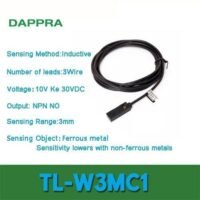 TL-W3MC1 TL - W3MC1 3MM NPN NO DAPPRA Inductive Proximity Sensor OC13 untuk aplikasi otomasi industri TL-W3MC1, TL, W3MC1