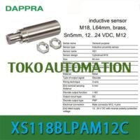 XS118BLPAM12C XS 118BLPAM12C M18 Sn5mm PNP NO inductive sensor OJ22 untuk aplikasi otomasi industri XS, M18, SN5MM