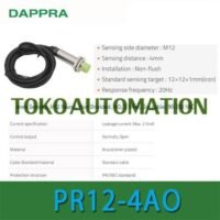 PR12 4AO PR12-4A0 PR12 - 4A0 4AO Inductive Proximity Sensor OF93 untuk aplikasi otomasi industri PR12, PR12, PR12