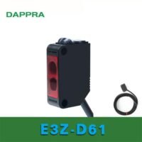 E3Z-D61 10mm NPN diffuse Reflective Photoelectric Sensor OC33 untuk aplikasi otomasi industri E3Z, D61, NPN