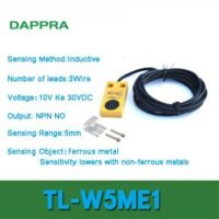TL-W5ME1 TL - W5ME1 5MM 3wire NPN NO Waterproof proximity OA89 untuk aplikasi otomasi industri TL-W5ME1, TL, W5ME1