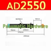 AD2550-5 AD2550 5 M25 Stroke 50mm Auto Hydraulic Shock Absorber KO72 untuk aplikasi otomasi industri AD2550, AD2550, M25
