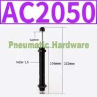Pneumatic Hydraulic Shock Absorber AC2050 Oil Buffer Damping KG20 untuk aplikasi otomasi industri PNEUMATIC, HYDRAULIC, SHOCK
