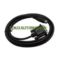 FPO PLC Cable ke Weinview weintek TK HMI Kabel PE93 untuk aplikasi otomasi industri FPO, PLC, CABLE