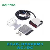E3JK-DS200M1 2m DC AC diffuse reflection Photoelectric sensor OD87 untuk aplikasi otomasi industri E3JK, DS200M1, DC
