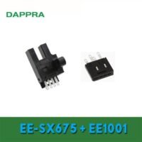 EE-SX675 5MM NPN TSH Slot Photoelectric Sensor socket EE - 1001 OA84 untuk aplikasi otomasi industri EE-SX675, NPN, TSH