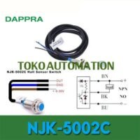 NJK-5002C NJK - 5002C NPN NO 3Wire Hall Effect Sensor Proximity OA63 untuk aplikasi otomasi industri NJK-5002C, NJK, NPN