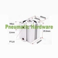 Compact Thin Air Cylinder pneumatic SDA 32x5 SD 32 x 5 SDA32*5 KK93 untuk aplikasi otomasi industri COMPACT, THIN, AIR