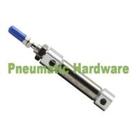 Double Acting round body pneumatic cylinder PB10X30SU KK79 untuk aplikasi otomasi industri DOUBLE, ACTING, ROUND