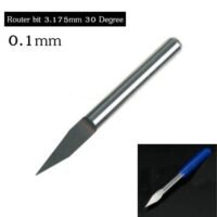 Router bit CNC engrave 0.1mm 3.175mm 30 Degree AI91