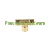 Tee Cabang 3 T Konektor Connector Kuningan Drat Dalam 1/8 KN50 untuk aplikasi otomasi industri TEE, CABANG, KONEKTOR