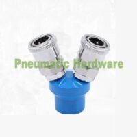 SMV Kopler Selang Kompresor Udara 2 way Pneumatic Quick Coupler KD48 untuk aplikasi otomasi industri SMV, KOPLER, SELANG
