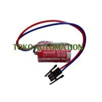 baterai Maxell ER17/33 ER 17/33 3.6V PLC lithium battery dan plug PH35 untuk aplikasi otomasi industri BATERAI, MAXELL, ER17