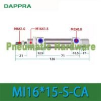 MI16X15-S-CA MI16-15-S-CA MI16*15-S-CA MI 16X15-S CA MI 16-15-S CA MI 16*15-S CA KP82 untuk aplikasi otomasi industri MI16X15, S-CA, MI16