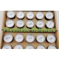 G46-10-02 G46 10 02 PRESSURE GAUGE Pressure Gauge Drat 1/4" KM85 untuk aplikasi otomasi industri G46, G46, PRESSURE