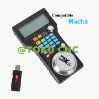 CNC usb control Wireless Mach3 4 Axis MPG Pendant Handwheel KA02 untuk aplikasi otomasi industri CNC, USB, CONTROL