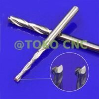 CNC Double Flute Spiral Cutter Router Bits 3.175 x 3.175 x 22mm AI96