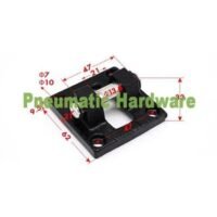 SC Cylinder 50mm Mounting cylinder pneumatic CB-50 CB50 CB 50 KC84 untuk aplikasi otomasi industri SC, CYLINDER, MOUNTING