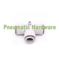 SMC Fitting Pneumatic T Union Tee 4mm Drat KQ2T04-00 KQ2T04 00 KE19 untuk aplikasi otomasi industri SMC, FITTING, PNEUMATIC