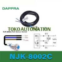 NJK-8002C NJK - 8002C NPN NO 3Wire Hall Effect Sensor Proximity OB35 untuk aplikasi otomasi industri NJK-8002C, NJK, NPN