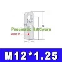 I-40 SC MAL Pneumatic Cylinder type I Rod joint Piston Connector KJ60 untuk aplikasi otomasi industri I-40, SC, MAL