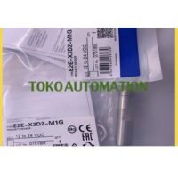 E2E-X3D2-M1G E2E X3D2 M1G M12 NC inductive Proximity Sensor PW61 untuk aplikasi otomasi industri E2E, X3D2, M1G