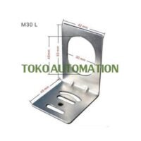 M30 Proximity Switch Sensor Photoelectric L Mounting Bracket PS63 untuk aplikasi otomasi industri M30, PROXIMITY, SWITCH