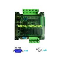 PLC 14MR 6AD 2DA PLC RS232 RS485 Modbus RTU 24VDC PLC MURAH MERIAH untuk aplikasi otomasi industri PLC, PLC, RS232