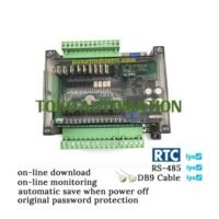 FX3U-24MT FX3U - 24MT 14 Input 10 Output 24V 1A PLC + cable PR57 untuk aplikasi otomasi industri FX3U, FX3U, INPUT