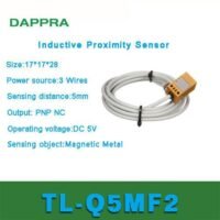 TL-Q5MF2 TL - Q5MF2 PNP NC 5mm inductive proximity sensor OC08 untuk aplikasi otomasi industri TL-Q5MF2, TL, Q5MF2