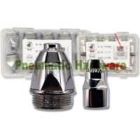 P80 1.7 mm Mata Plasma Cutting Nozzle Electrode KO27 untuk aplikasi otomasi industri P80, MM, MATA