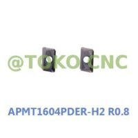 APMT1604PDER-H2 R0.8 Carbide Insert For CNC Face Milling Cutter Tool untuk aplikasi otomasi industri H2, R0, CARBIDE