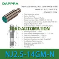 NJ2.5-14GM-N-V1-Y21146 NJ2,5-14GM-N-V1-Y21146 NJ2.5-14GM-N-V1 Y21146 NJ2,5-14GM-N-V1 OJ08 untuk aplikasi otomasi industri NJ2, N-V1, Y21146