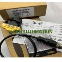QS18VP6LPQ5 PNP 10V to 30Vdc Polarized 3.5m Photoelectric Sensor PT89 untuk aplikasi otomasi industri PNP, TO, POLARIZED