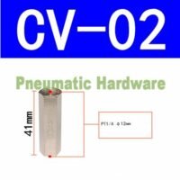 1/4" 1/4 inch Check Valve Hydraulic 1/4 " CV-02 CV - 02 CV 02 KG92 untuk aplikasi otomasi industri INCH, CHECK, VALVE