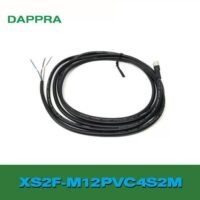 E3Z E2B E3FA XS2F-M12PVC4S2M M12 4PIN 2M Straight IO Sensor Cable SU08 untuk aplikasi otomasi industri E3Z, E2B, E3FA