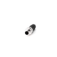M8 4PIN 4 P Male Konektor Sensor Screw Joint Field Cable Plug SH50 untuk aplikasi otomasi industri M8, MALE, KONEKTOR