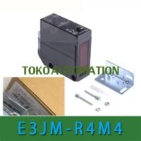 E3JM-R4M4 AC DC Power-free 4M Retroreflective Photoelectric Sensor SX88 untuk aplikasi otomasi industri E3JM, R4M4, AC