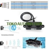 UART control 3cm Blind Zone Bin-Fill Level Ultrasonic Sensor SR93 untuk aplikasi otomasi industri UART, CONTROL, BLIND