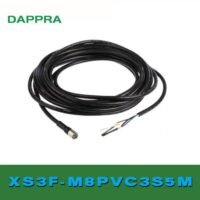 E3Z E2B E3FA XS3F-M8PVC3S5M M8 3PIN 5M Straight I/O Sensor Cable SU05 untuk aplikasi otomasi industri E3Z, E2B, E3FA
