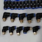 Fitting Elbow Pneumatic Connector Drat 1/8 " Selang 8MM PL8 - 01 KB77