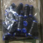 Fitting Pneumatic Lurus Union Straight selang 8 mm to 8mm PU - 08 KB68